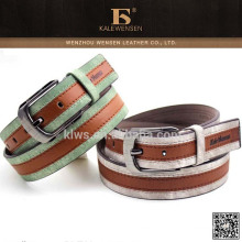 Ceinture de golf multicolore en toile multicolore 2014 OEM